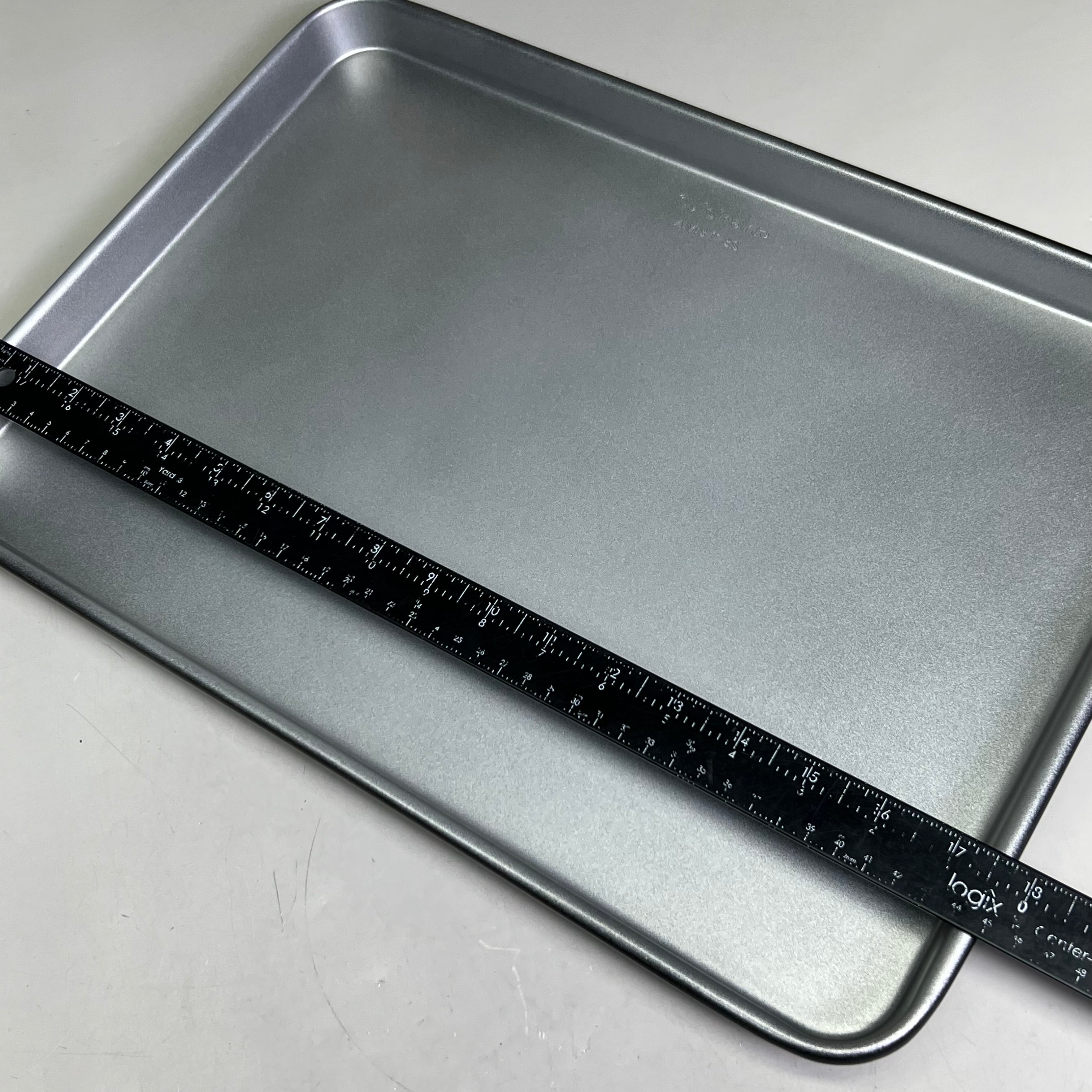 6-Pieces Nonstick Bakeware Set Sz 13.9" X 7.2" X 20", Grey MB-6S