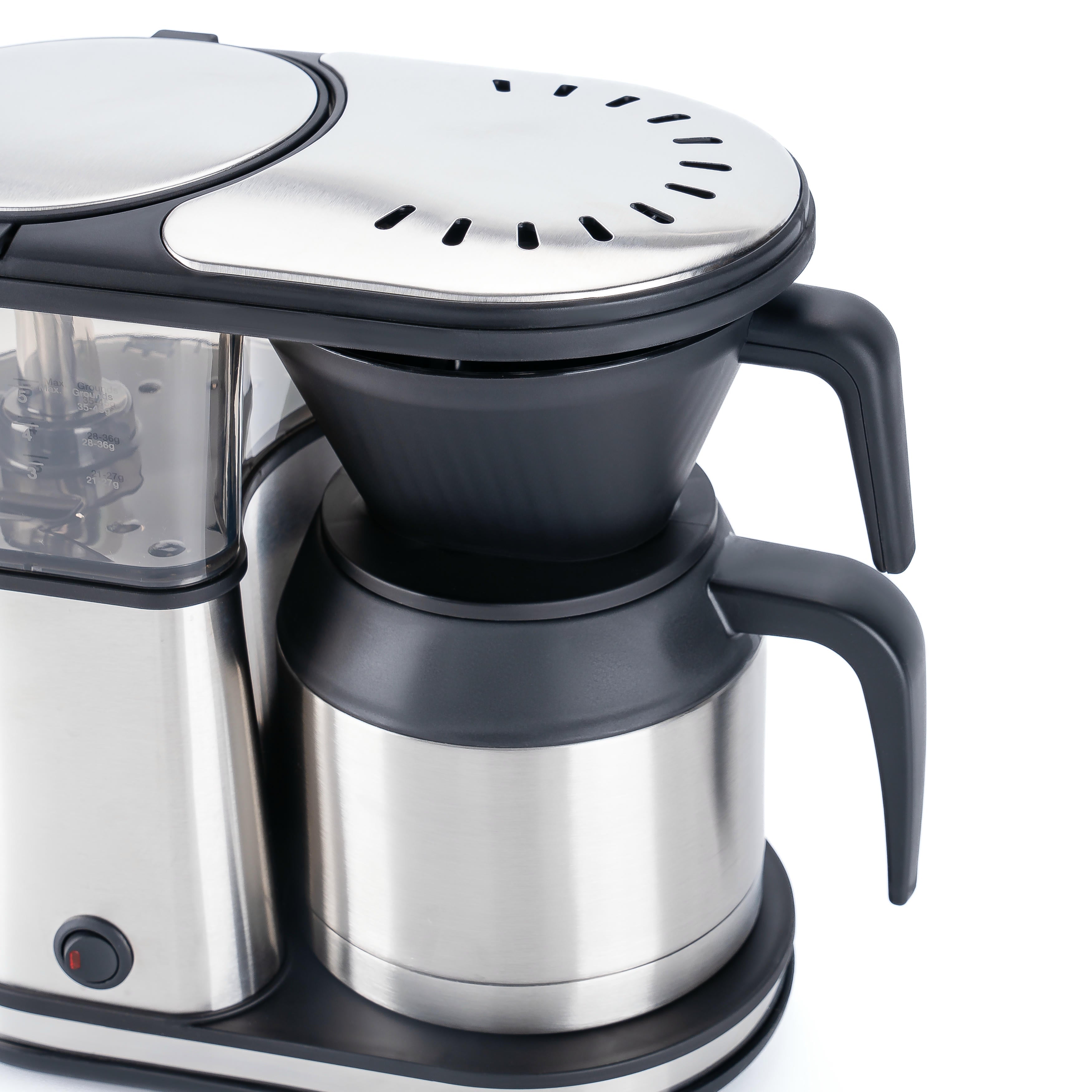 5 Cup Thermal Coffee Maker Compact Elegant BPA Free Brewer