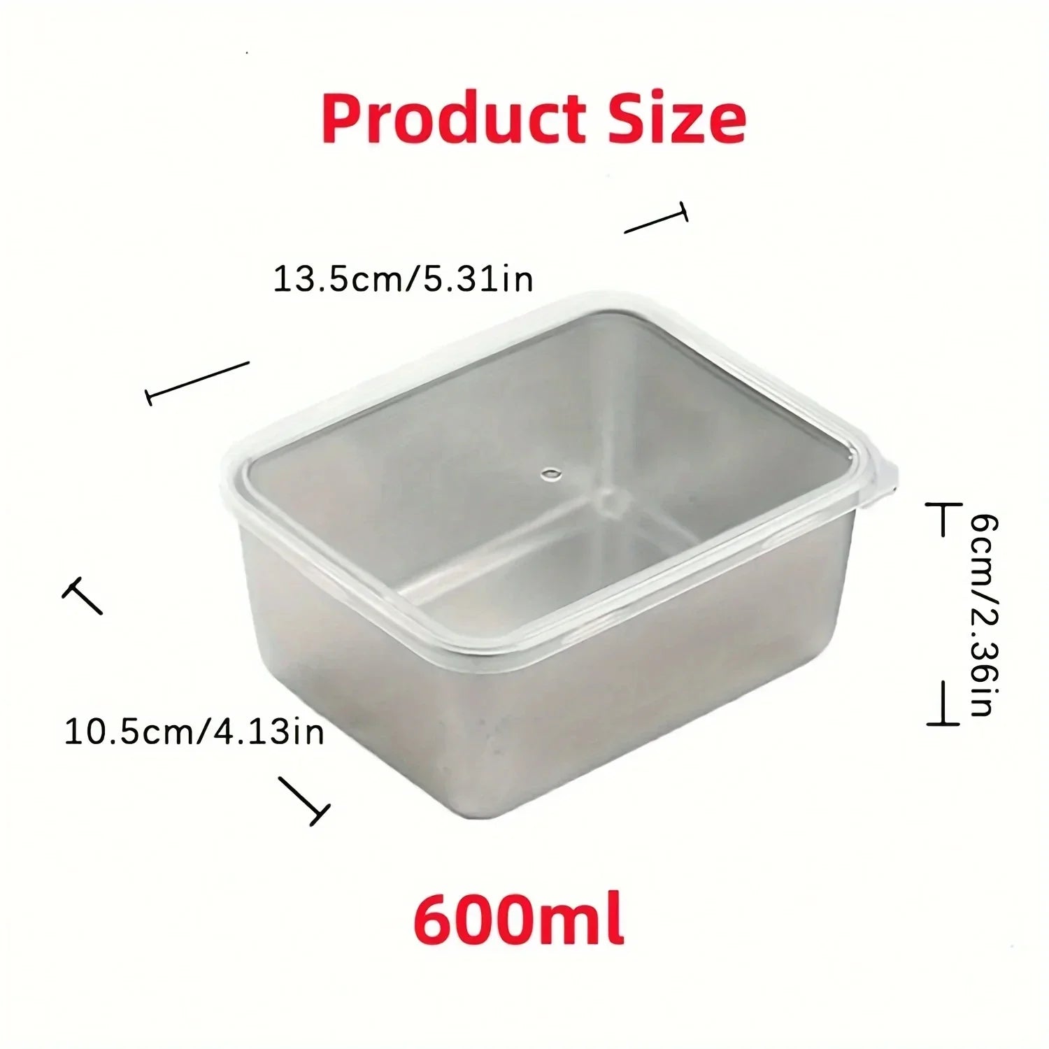 Eco Friendly Stainless Steel Food Storage Set Leakproof Reusable
