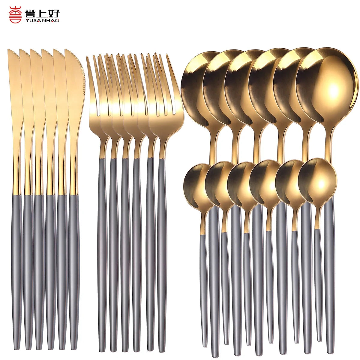 24 Pieces Luxury Cutlery Set And Box