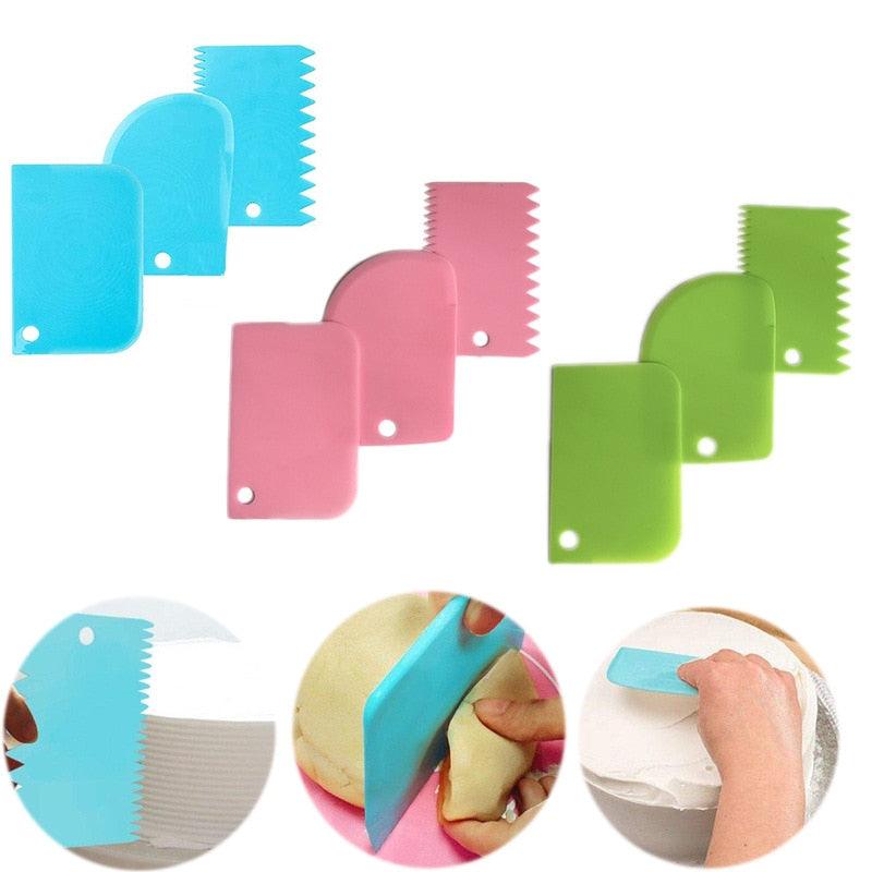 Silicone Cake Decorating Tools Set Piping Bag and Tips