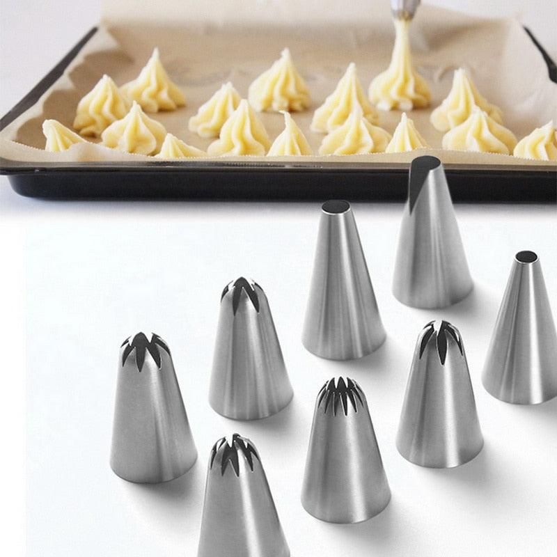 Silicone Cake Decorating Tools Set Piping Bag and Tips