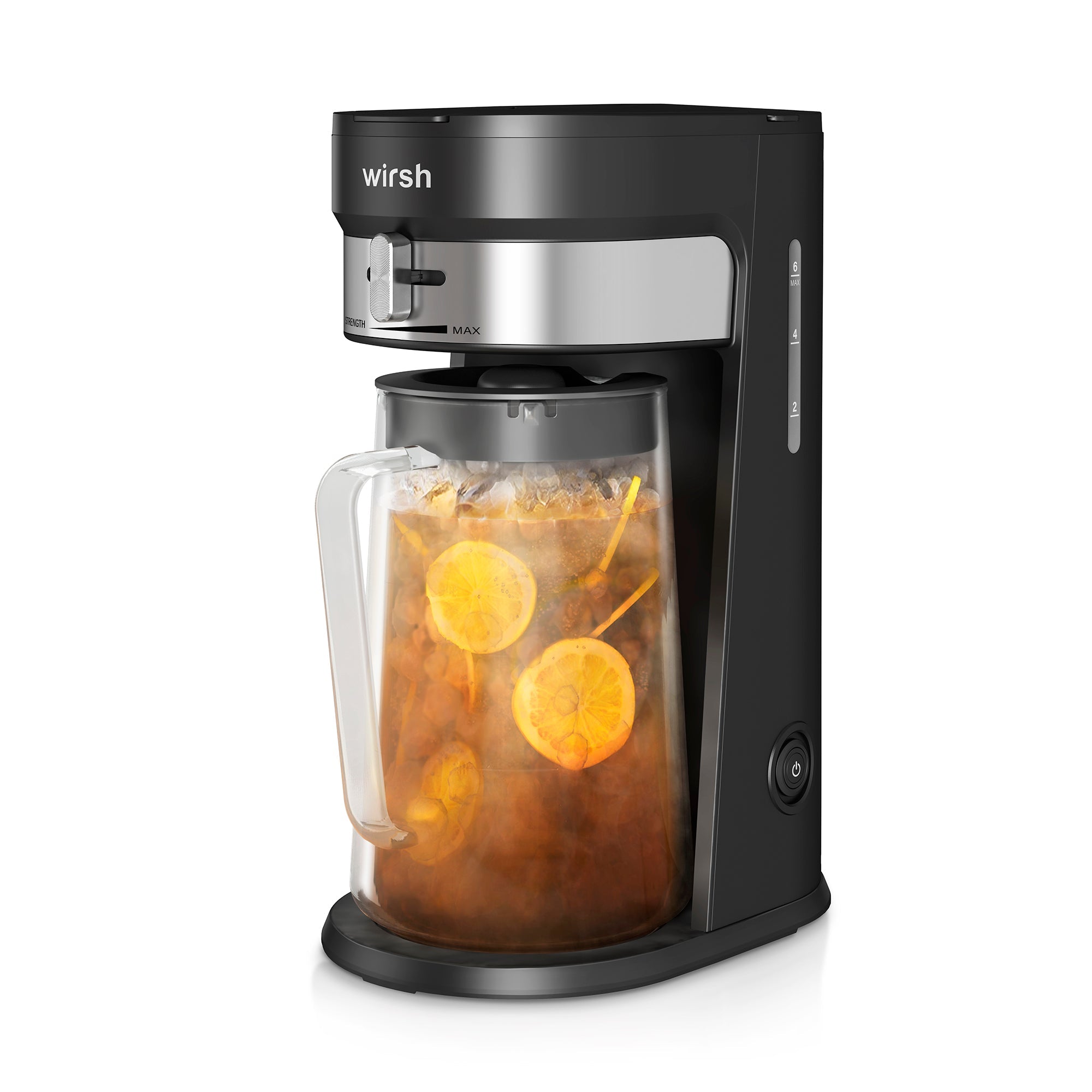 Iced Coffee Maker with 85oz Pitcher Strength Control Filter