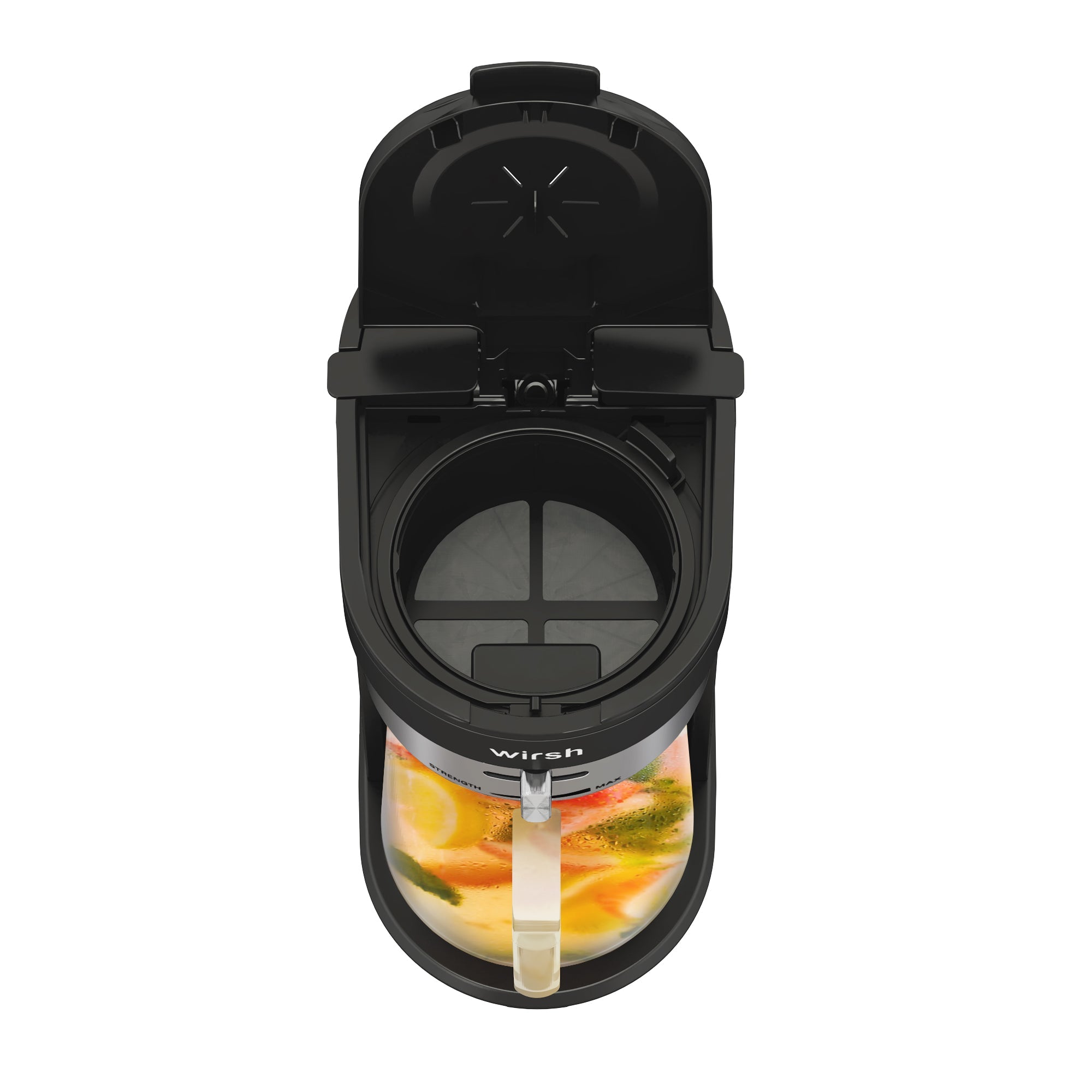 Iced Coffee Maker with 85oz Pitcher Strength Control Filter